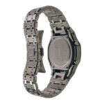 Hero Ga2100 Purple Diamond Bezel Black Dial Silver Bracelet V2