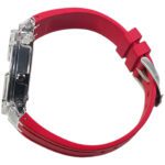 Hero Ga2100 Red Rubber Clear Case Red Dial