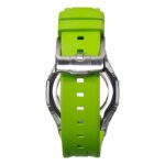 Hero Ga2100 Lime Green Rubber Clear Case Black Dial V2