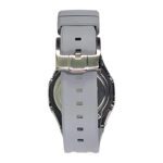 Hero Ga2100 Smoky Gray Rubber Silver Bezel Black Dial V2