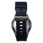 Hero Ga2100 Blue Light Up Black Dial Clear Case Rubber V2