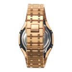 Hero Ga2100 Rose Gold Bracelet Gold Bezel Yellow Dial V2