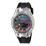 Hero Ga2100 Neon Prism Clear Multicolor Rubber